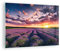 Bilder auf Glas Lavendel Berge Feld Glasbild 70x50cm Wandbilder Dekoration Wohnzimmer Schlafzimmer Küche Deko Klein Wanddeko Bild im Glas Wand Kunstdruck Art Modern Wall Decor Glasdruck GAA70x50-3816
