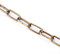 ORION LIGHTSTYLE 1m Lampenkette aus Messing Leuchtenkette dekorative Zier-Kette für Kronleuchter Luster Lüster (bronze, 48x22x5)