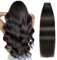 SUYYA Tape Extensions Echthaar,Invisible Tape in Extensions Echthaar Seidig Gerade Remy Tape Haarverlängerungen Echte Menschliches Haar 20 Zoll 50cm 20 Stück 50G #1B Natürliches Schwarz