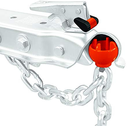 Rightline Gear Cerradura antirrobo para enganche de remolque con bola de acoplador, bloqueo de bola de remolque para remolques sin enganche