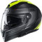 HJC Helmets Herren Nc Helmet, Schwarz/Gelb, XL