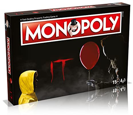 Monopoly IT Board Game WM00732-EN1-6 Stephen King's from Ages 17 and Up