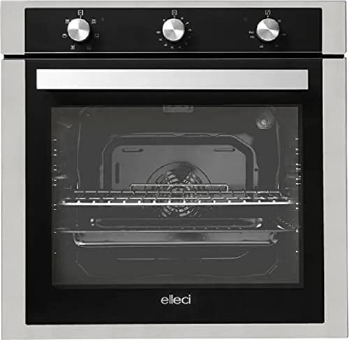 Elleci FMSP60279NS - Forno Ventilato 73 Litri da 60 cm Classe A