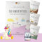 lila liebt dich® 100 angesagte Tattoo Kinder Motive mit Einhorn & Regenbogen // Kindertattoos hautfreundlich & getestet // Kinder Tattoo Mädchen Made in Germany // Einhorn Tattoos Mädchen Set