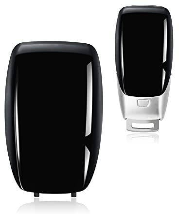 Key Chain Battery Cover Key Cover Compatible with Mercedes-Benz A220 E63S AMG E Class CLS Class 2018 GLE 350 2019 2020 2021 Black
