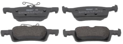 FERODO FDB5130 Bremsbelagsatz Bremsbeläge Hinten ohne Zubehör Kompatibel mit FORD Fiesta Mk7 Schrägheck