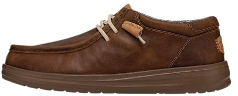 Hey Dude Wally Grip Craft Leather Flacher Schuh