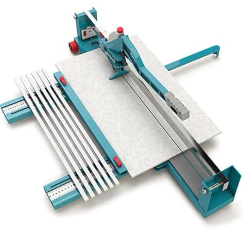 XLTEAM Manual Tile Cutter, High Precision Laser Floor Tile Cutting Machine with Wheels, 1200mm Cutting Width, Cutting Thickness 6-15mm, for Walls Tile, Porcelain Ceramic
