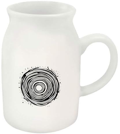 Azeeda 300ml 'Spiral Vortex' Ceramic Milk Jug (MJ00013521)