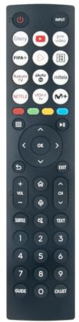 AULCMEET ERF2O36 ERF2O36H Neu Replace Voice Remote passend für fit for Hisense 4K UHD HDR Smart TV 43E62KT 43E63KT 43A6KTUK 43A67KTUK 43A68KTUK 43A69KTUK 43E6KTUK 43E61KTUK