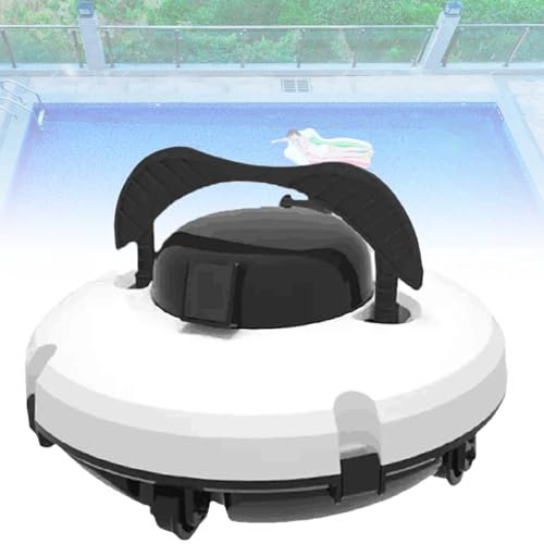 Spdazzleburst Robotic Pool Cleaner, Swimming pool hoover, 120 Mins Runtime, Automatic Robot Pool Vacuum for In Ground Flat Pools up to 1000 Sq.Ft