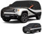 Holthly 10 strati Telo Copriauto SUV per Jeep Renegade(2014-2025),100% copertura auto impermeabile,Telo Copri Auto per Esterno,impermeabile,protezione UV,antivento,antipolvere