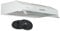 Hotte Casquette 60 cm Blanche – Double moteur 203 Watts - 435 m³/h