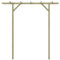Pergola d'extérieur en bois avec support de treillis pour plantes grimpantes - Tonnelle de jardin pour vignes, fleurs et plantes - 200 x 40 x 205 cm - Décor paysager d'arrière-cour