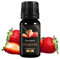 Aromaholik Erdbeeröl BIO 100% naturrein – Ätherische Öle für Diffuser & Aroma Diffuser – Zertifiziertes ätherisches Öl aus Indien – Strawberry Essential Oils 10ml für Sauna & Massage