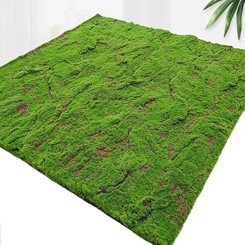 ZHZHXR Künstliche Moos Teppich Wandverkleidung Künstliche Moos Künstlicher Moosrasen Pflanzenteppich für Haus, Garten, Terrasse, DIY Dekoration(C)