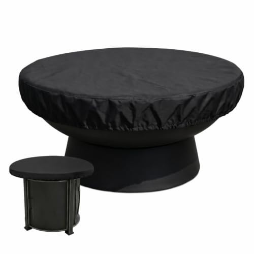 Housse Brasero 100cm, Protection BBQ Exterieur, Housse Rond Impermeable | Oxford 420D, imperméable anti-UV, cordon serrage, housse barbecue exterieur, housse brasero, protection barbecue exterieur