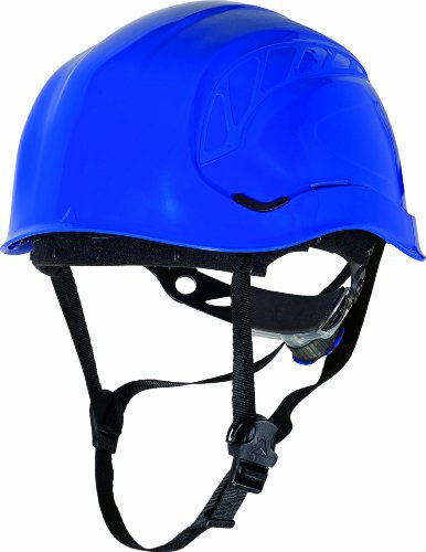 Deltaplus GRAPEBLFL Bauhelm - Bergsteigerhelm-Stil, Blau, Größe Einstellbar