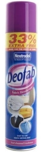 Neutradol Fabric Deodoriser x 300ml, Lavender Scent, Berry Color