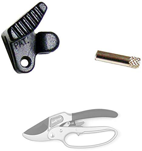 MASTER GARTEN Master Verschluss Kippverschluss schwarz mit Bolzen/Original Ersatzteil Ratschenschere Deluxe Art-Nr 00010 / XtremCut Rachet R1