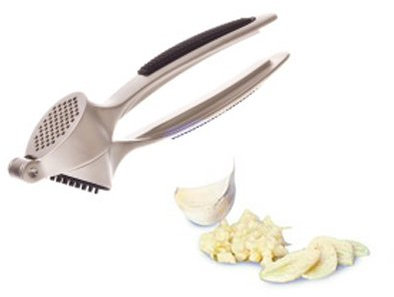 D-Line Selbstreinigung Knoblauchpresse Edelstahl