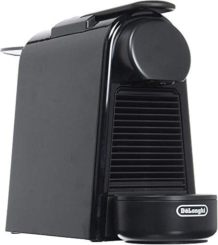 De'Longhi Nespresso Essenza Mini EN 85.BAE Kaffeekapselmaschine mit Aeroccino Milchaufschäumer, 19 bar Pumpendruck, Platzsparend, schwarz
