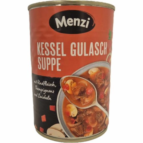 Kessel Gulaschsuppe mit Rindfleisch von MENZI, 400ml