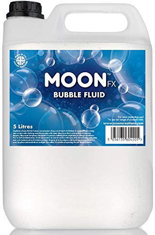 MoonFX M04205 Professional Bubble Fluid 5L - Pro Bubble Fluid für professionelle Seifenblasenmaschinen