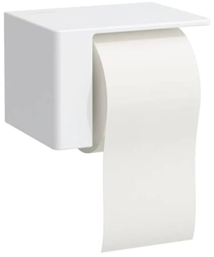 LAUFEN VAL Papierrollenhalter, rechts, H8722807570001, Farbe: Snow (weiß matt)