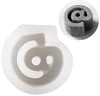 Nicole Symbol-Betonform @ Zeichen Silikon Zementformen Symbol MOL