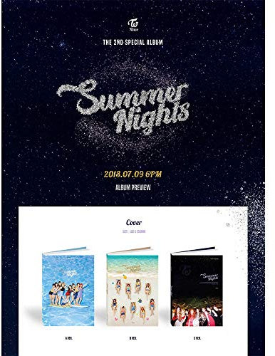 Twice Summer Nights 2. Special Album C Version CD + 1p Songtext Poster On Pack + Photobook + 6p Photocard + 1p Polaroid Post + 1p DIY Paper Post + Tracking Sealed
