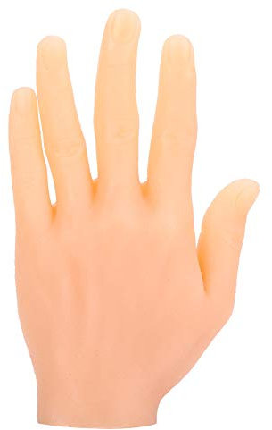 Tattoo Übungshand, weiche Silikon Übungs Fake Hand Hochsimulation Einfache Färbung Schaufensterpuppe Handanzeige und Dekoration für Tattoo Shop(Links)