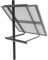 enjoy solar Aluminium verstellbare Masthalterung mit Neigungswinkel 30° -60° für Duo Solarpanel, Solarmodul, geeignet für Modulbreite 100-680mm (inkl. Schrauben und Muttern)