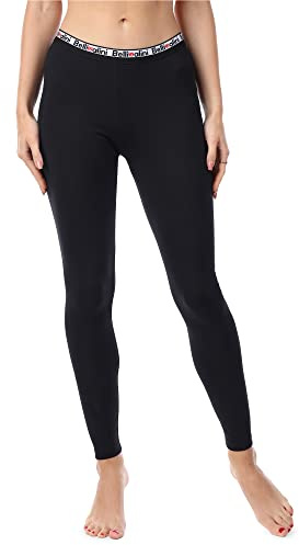 Bellivalini Damen Lange Leggings Sportleggings Fitnessleggings aus Baumwolle BLV50-177