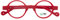 DIDINSKY Presbyopie Lesebrille oder Presbyopie Anti Blaulicht Anti Blaulicht für Männer und Frauen. Rubber Touch, flexible Bügel und entspiegelte Gläser. Cherry +3.0 - HAKONE BIO