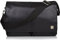 KNOMO Kobe 16 Zoll Leder Messenger Bag, Laptop Reise Umhängetasche, Laptop Tasche, Schwarz