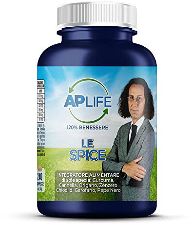 LE SPICE di AP LIFE - 240 COMPRESSE - NUOVISSIMO DI ADRIANO PANZIRONI