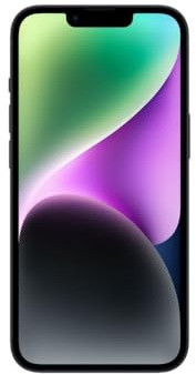 Apple iPhone 14, 128GB, Midnight - Unlocked (Renewed)