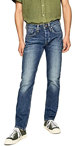 Pepe Jeans Herren Cash Jeans, Blue (Denim-Z23), 42W / 34L