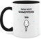 Tasse Tassen 325ml - zum Vatertag - Papas bester Schwimmer - Geschenkideen Vater Geschenk Väter Lustig - 325 ml - Schwarz - geschenke für vatertagsgeschenk papa beste kaffeetasse schnellste