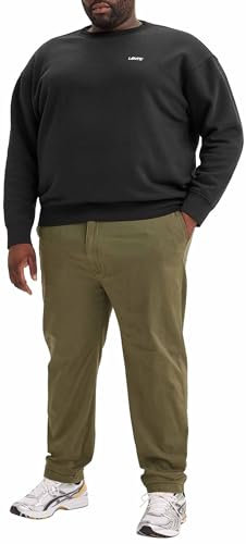 Levi's Men's XX Standard Tapered Chino Big & Tall Trousers, Olive Night, 46W / 32L