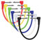 6 Piezas Cable Guitarra Electrica, 30 cm Cable Jack Guitarra, Cable Jack 6.3 mm, Audio para Instrument Cable de Ángulo Recto para Guitarra/Bajo Pedales de Efectos