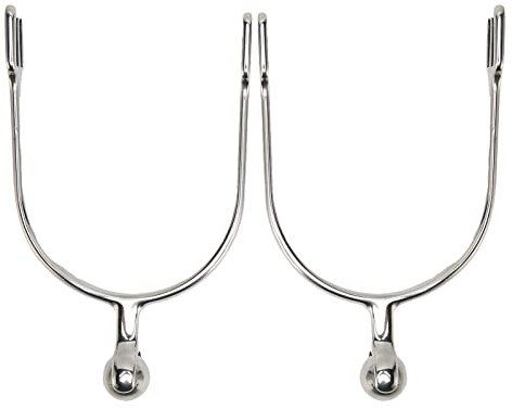 2 Stück Herren Sporen, Sporen Aus Edelstahl Mit Weichem Sanftem Rollerball Für Reitstiefel Pferdesporen Sporen Für Stiefel Damen-Sporen Für Herren, Reiter, Reiter, Pferdefreunde Reitkunst-Liebhaber