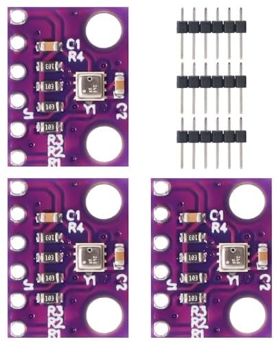 Barometrischer Sensor RUIZHI 3 Stück 3.3V Barometrischer Sensor für Luftdruckmessung Hochpräzises Atmosphärendruck-Sensormodul Kompatibel mit Arduino