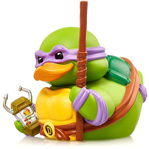 TUBBZ NS4733 Box-Ausgabe Donatello Sammler-Vinyl-Gummiente Figur-Offizielles Teenage Mutant Ninja Turtles Merchandise, 0.77 Ounce (Pack of 1)