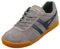 Gola Unisex Harrier Sneaker, Ash/Navy/Evergreen, 46 EU