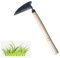 KEAAN Grass Hoe Weeding Tools for Garden Hand Tool Weed Removal Tool - Stainless Steel Blade Very Sharp (Jiuzuo carbon steel hoe)