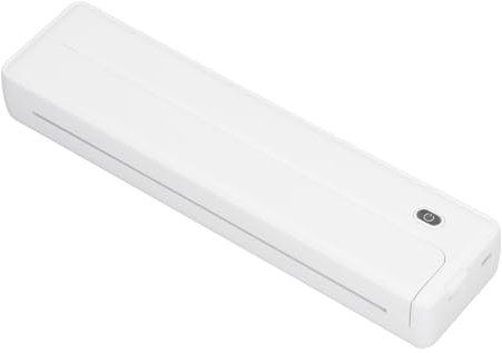 Petite Imprimante sans Fil, Imprimante Thermique sans Fil A4, sans Encre, Scanner Portable avec Application, Impression à Une Touche, Imprimantes Portables sans Fil pour Les