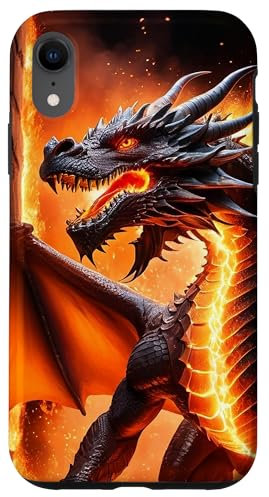 Inferno Dragon Sovereign Case for iPhone XR