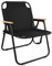 JHYCCDD Campingstuhl Faltbar, Klappbare Campingstühle, Faltbare Campingstühle, Angelstuhl Faltbar, Camping Klappstuhl, Faltstuhl Camping mit Armlehnen, Perfekt für Angeln, Picknick (Schwarz)